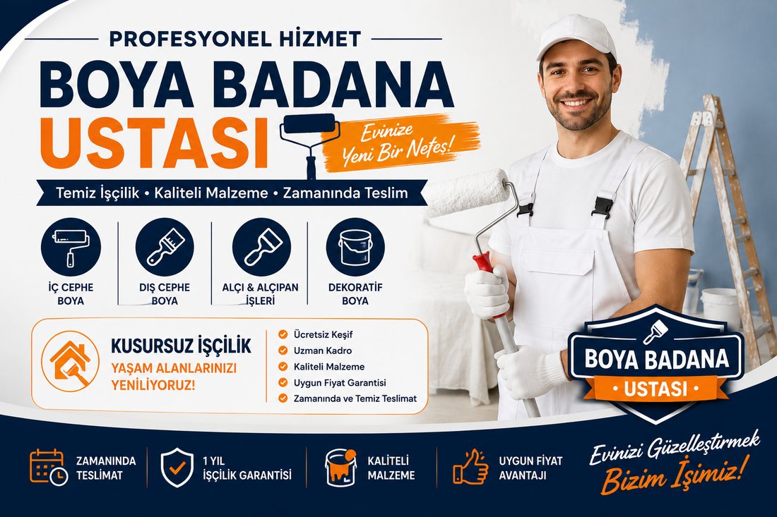 Egekent boya badana ustası – profesyonel boyacı